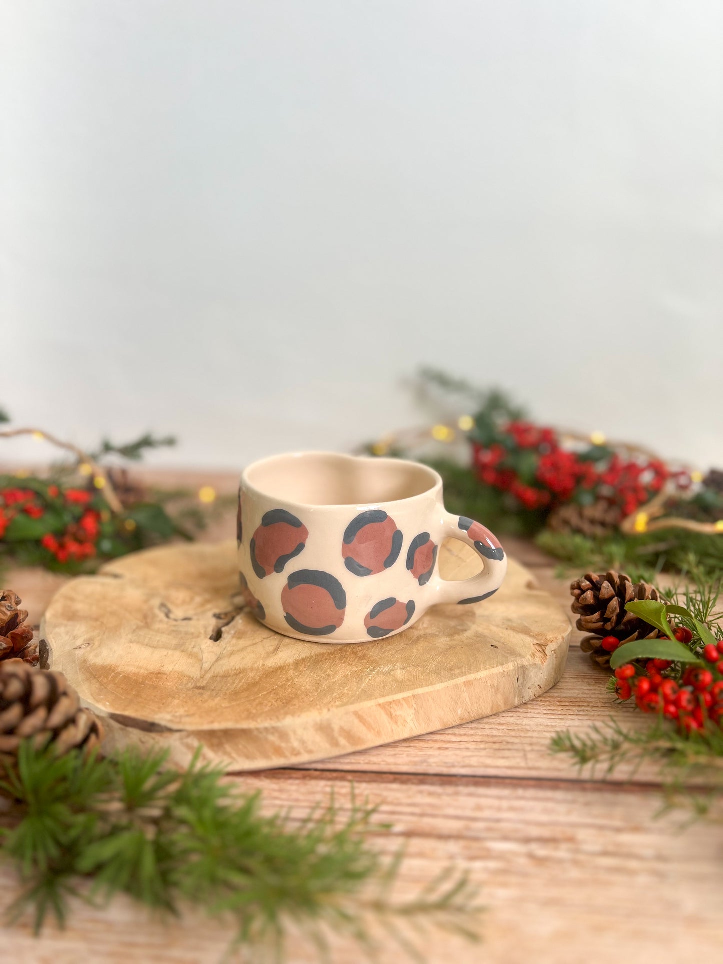 Tasse Léopard forme cœur 🐆