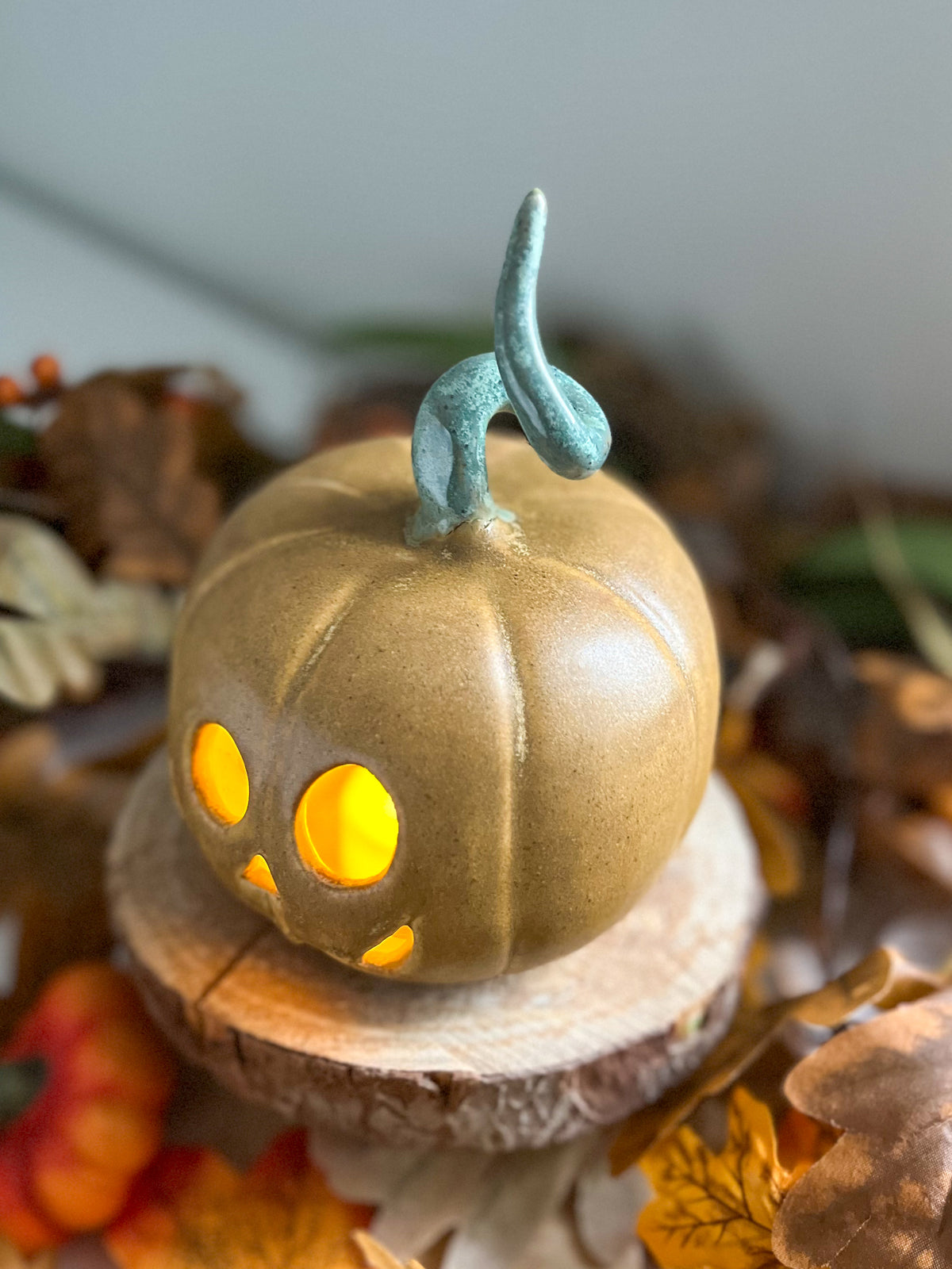 Photophore Citrouille 🎃 (grand)