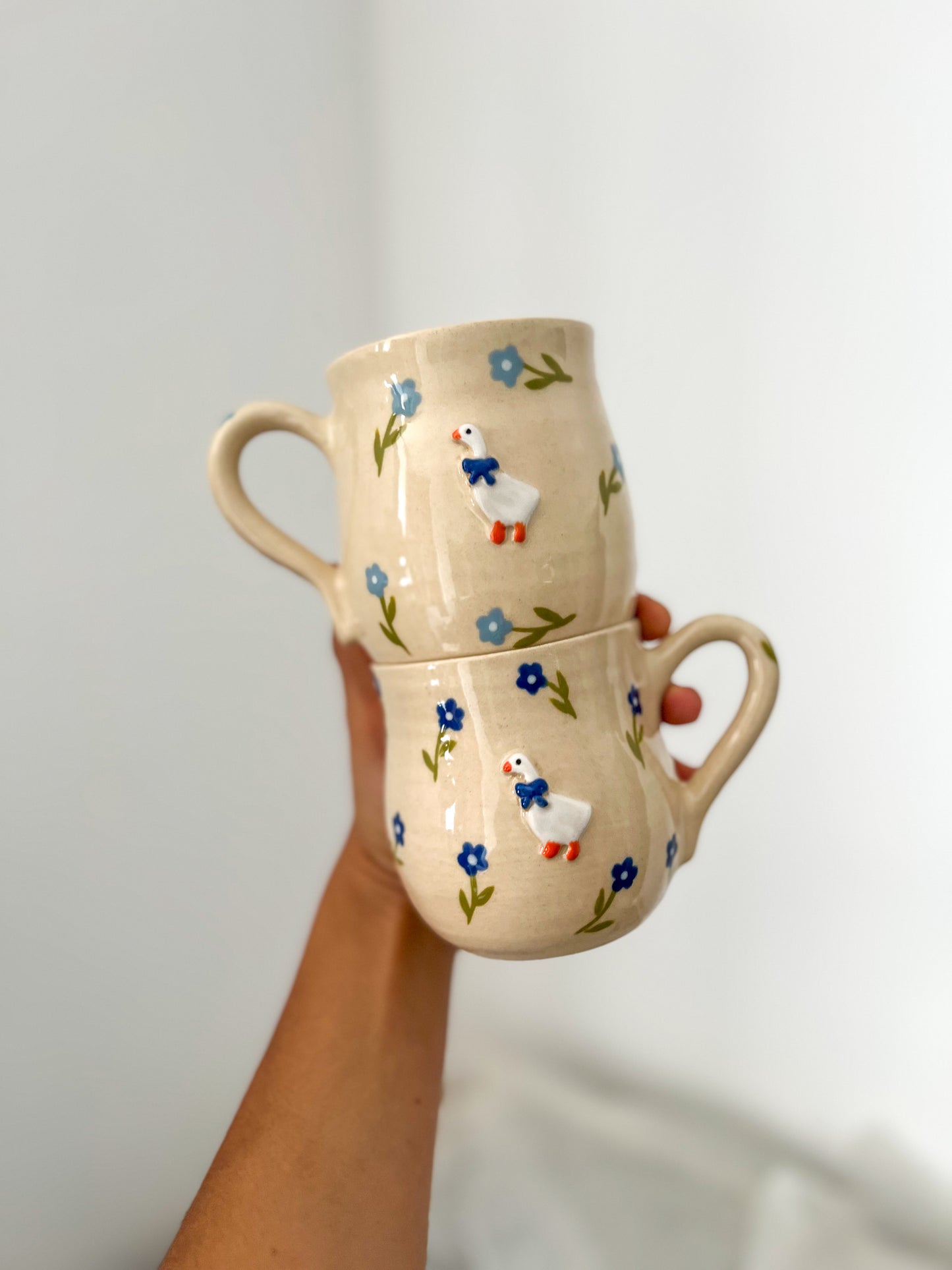 Mug « Cottage fleuri » 🪿