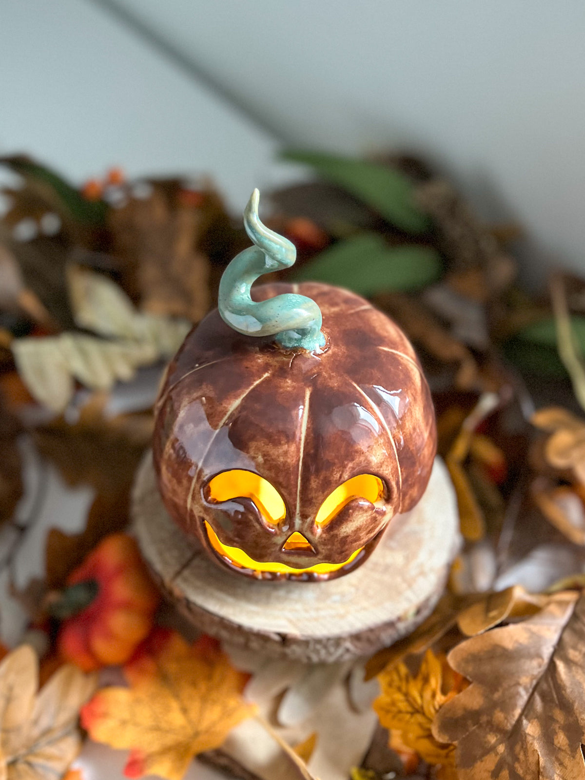 Photophore Citrouille 🎃 (grand)