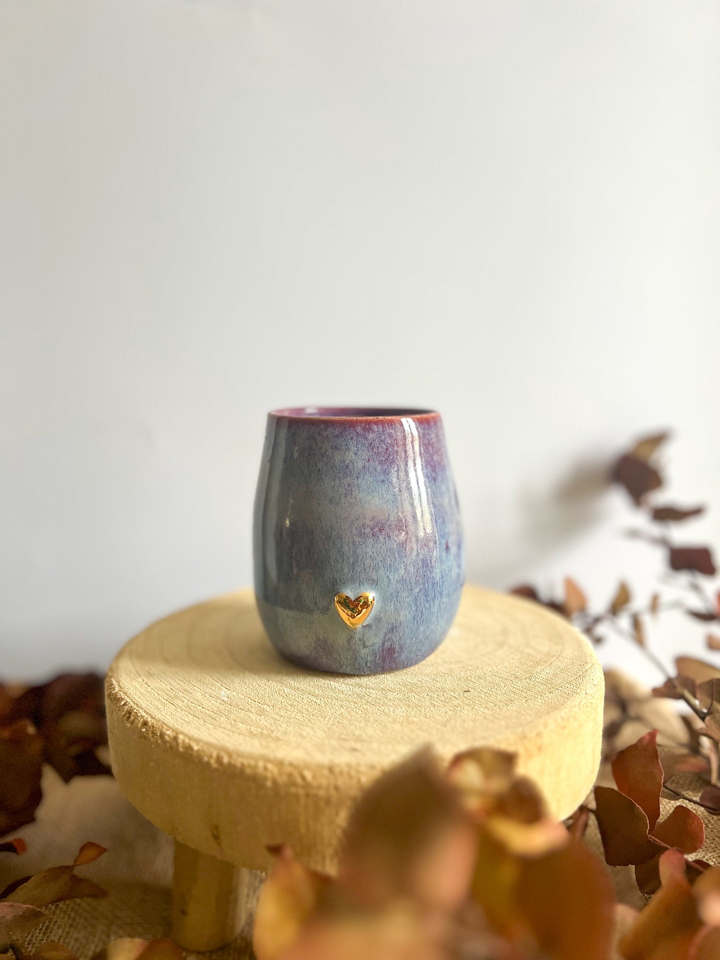 Tasse « cœur doré » 💜