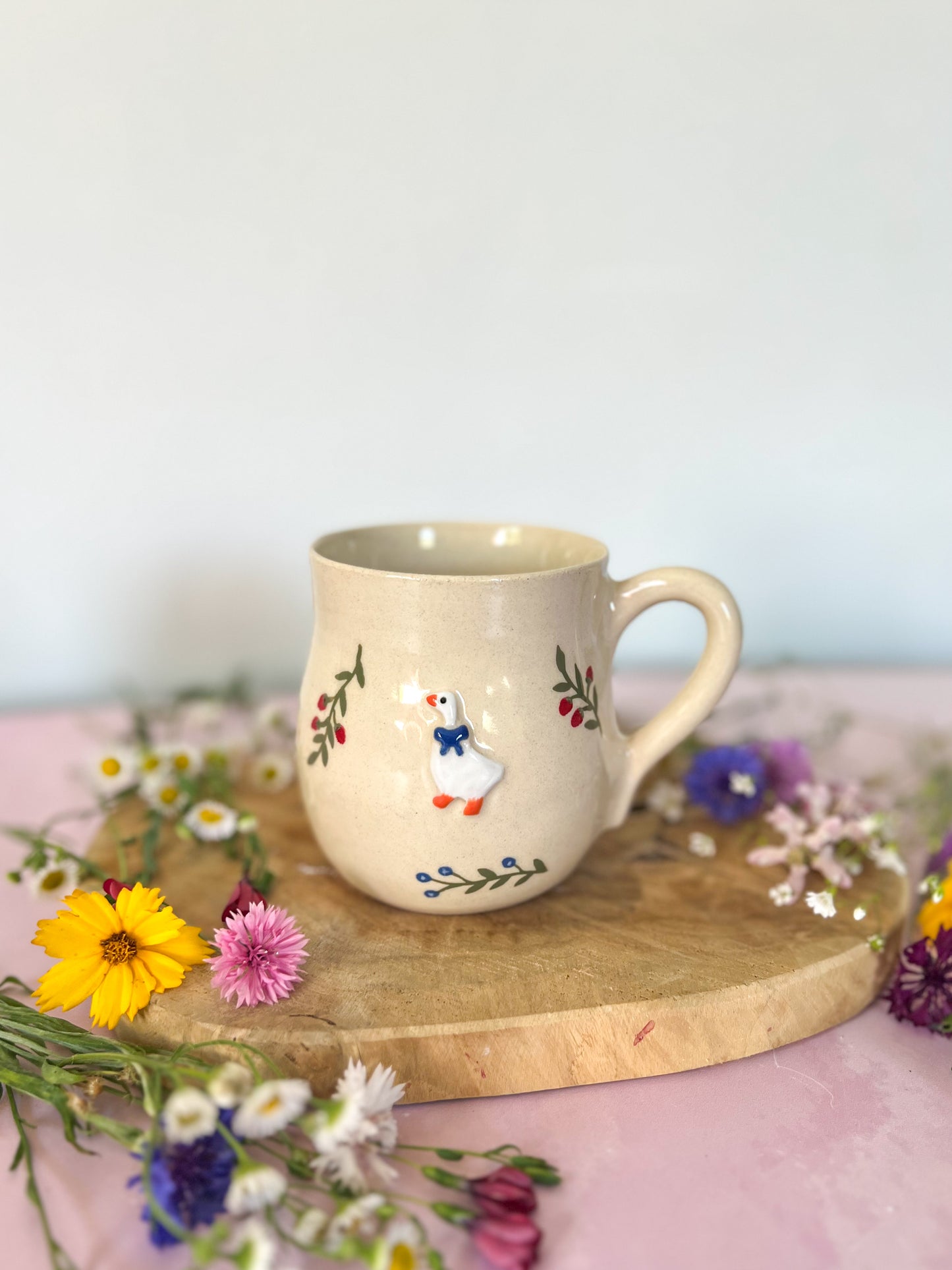 Mug « Cottage fleuri » 🍓