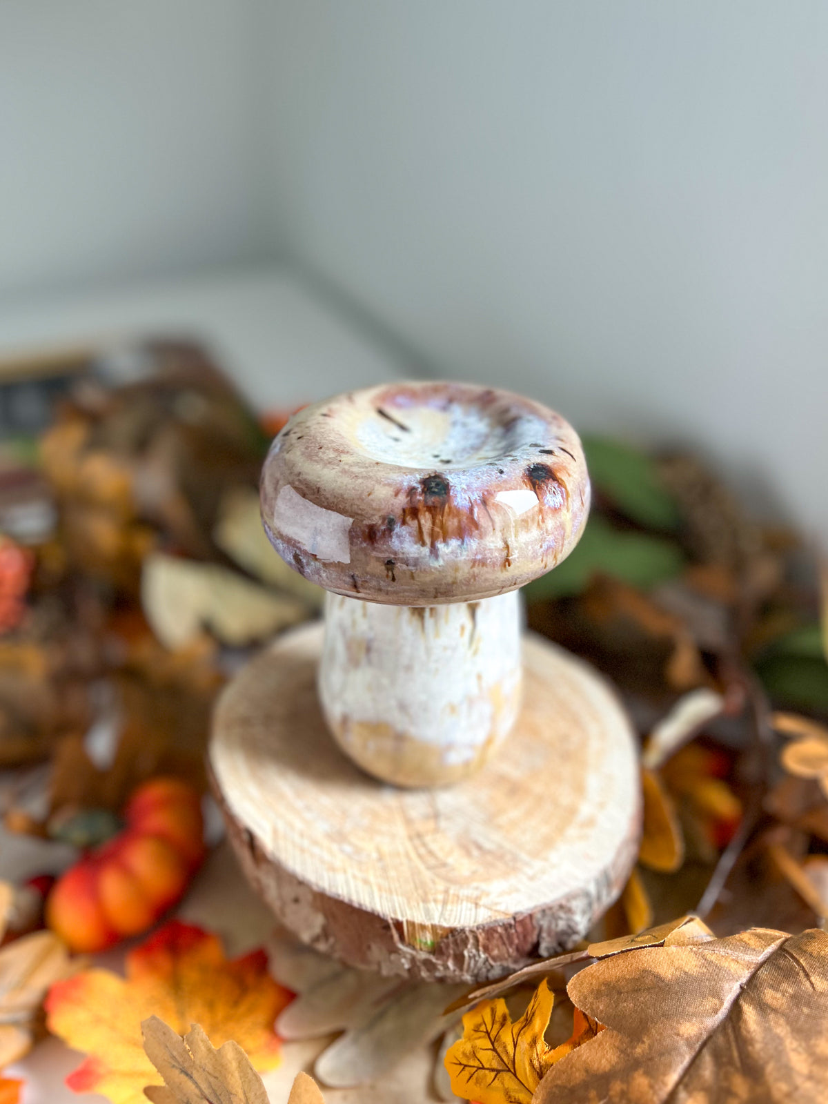 Champignon Support Bougie 🍄‍🟫