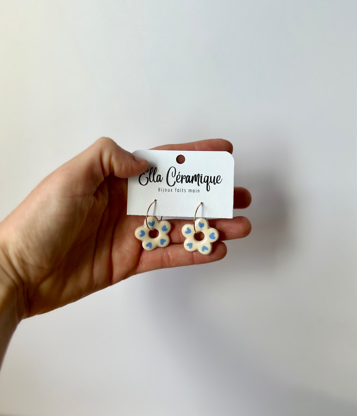 Petites Créoles fleuries 💙