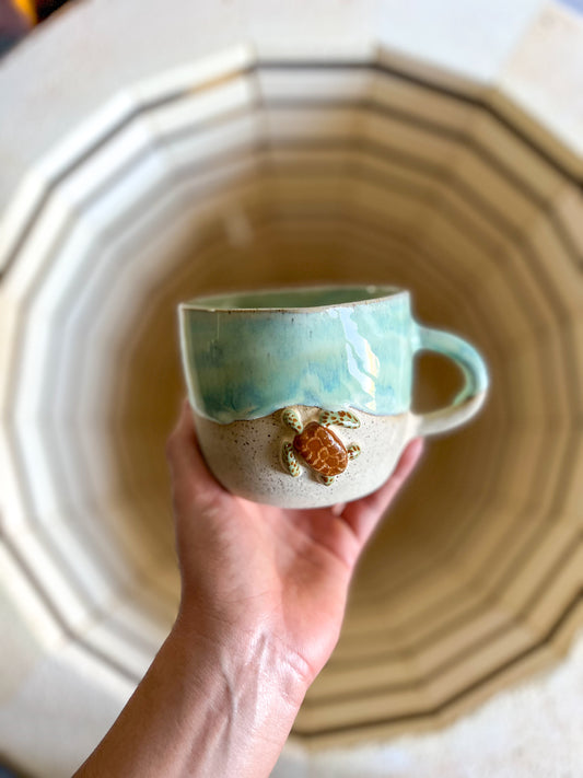 Mug Tortue forme cœur 🐢