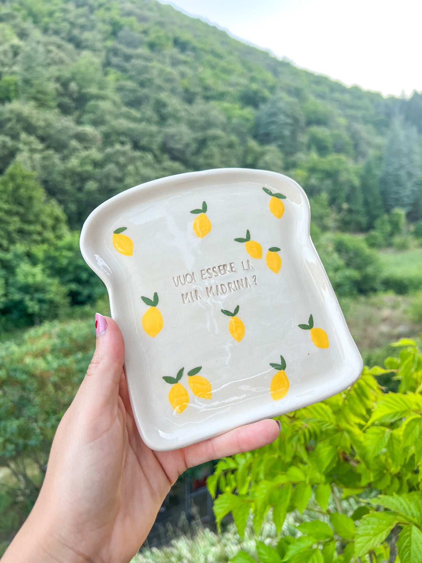 Assiette à tartine personnalisable 🧇