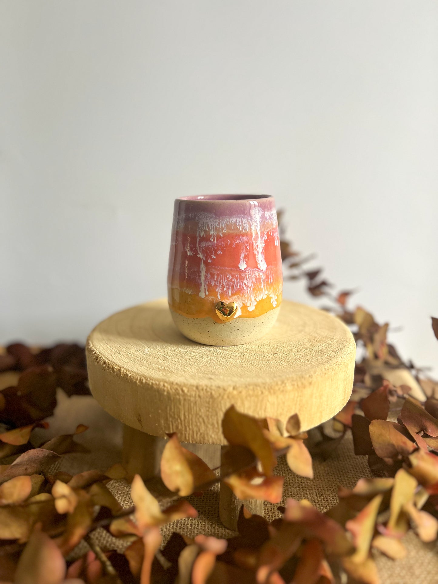 Tasse « cœur doré » 🧡