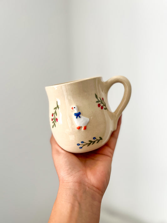 Mug « Cottage fleuri » 🍓