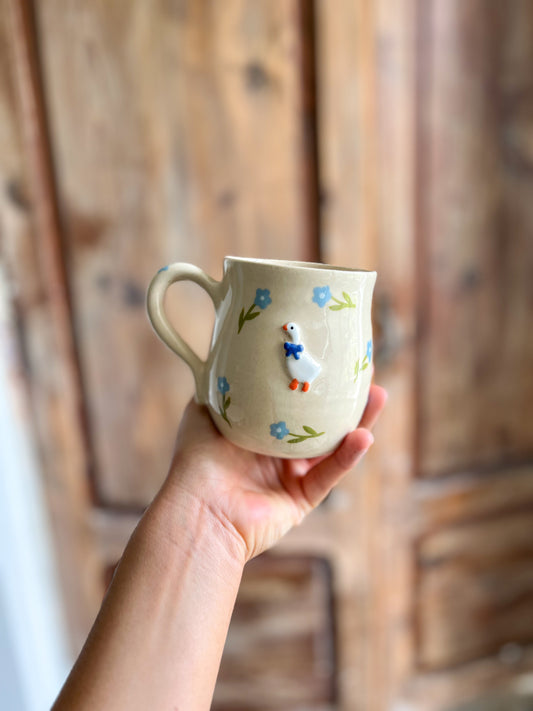 Mug « Cottage fleuri » 🪿