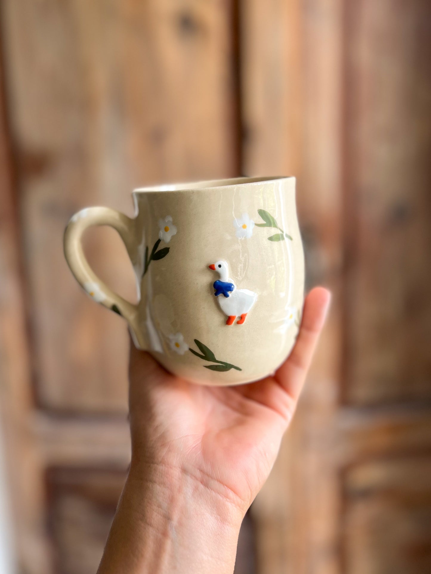 Mug « Cottage fleuri » 🪿