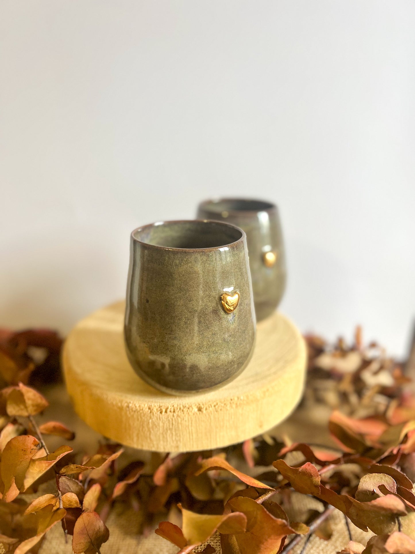 Tasse « Cœur en or » 🩶