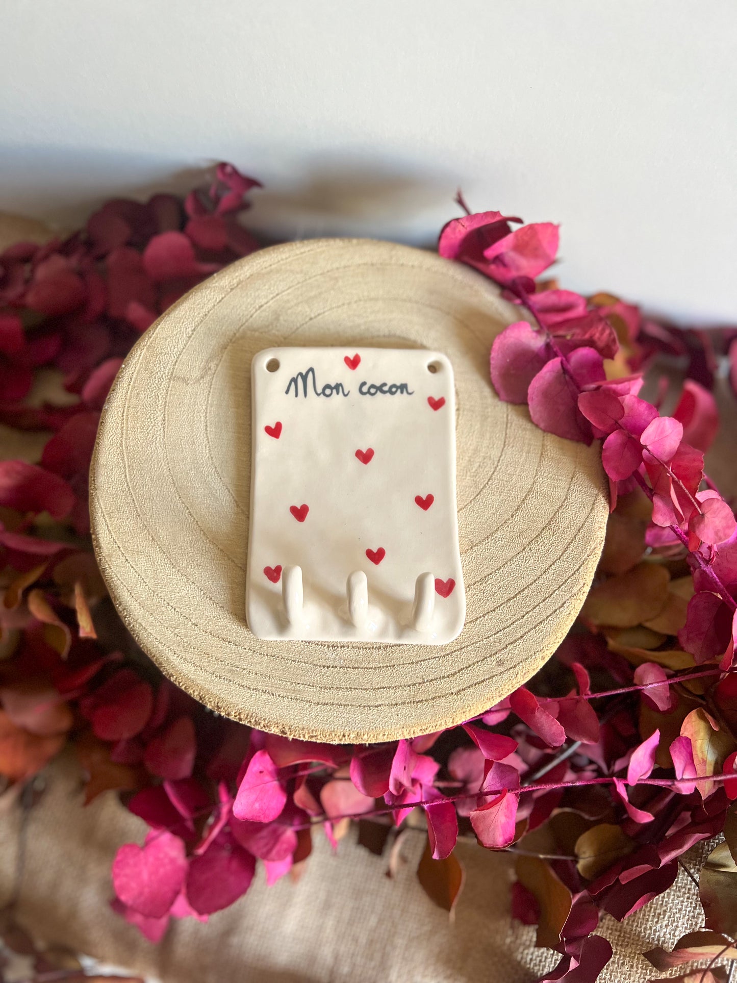 Support à clef « Mon cocon » ♥️