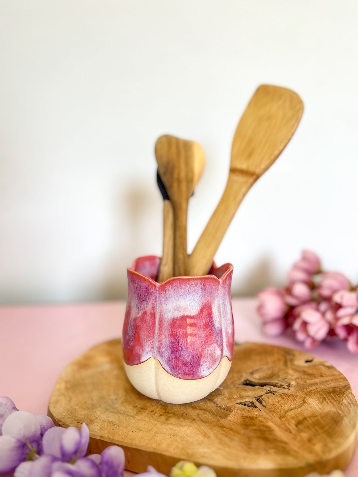 Pot à ustensiles 🌸