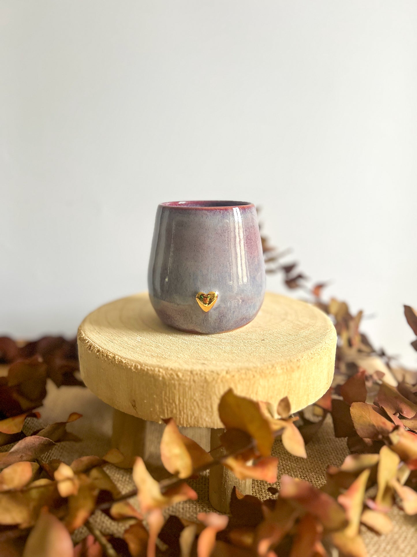 Tasse « cœur doré » 💜