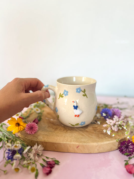 Mug « Cottage fleuri » 🪿