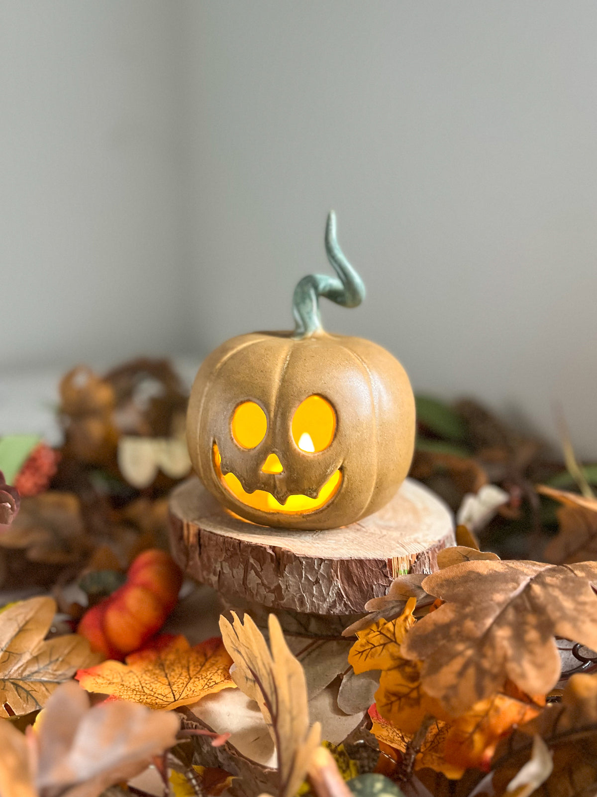 Photophore Citrouille 🎃 (grand)