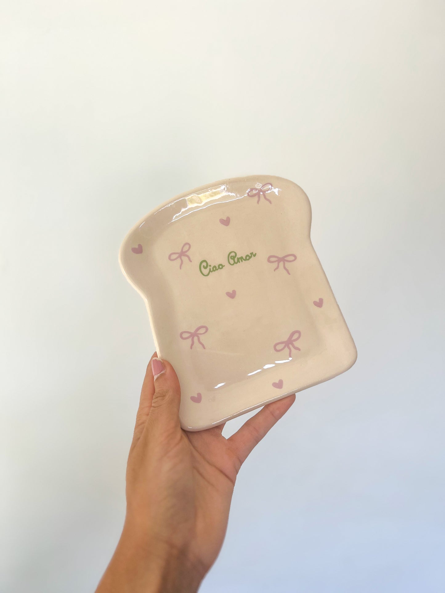 Assiette à tartine personnalisable 🧇