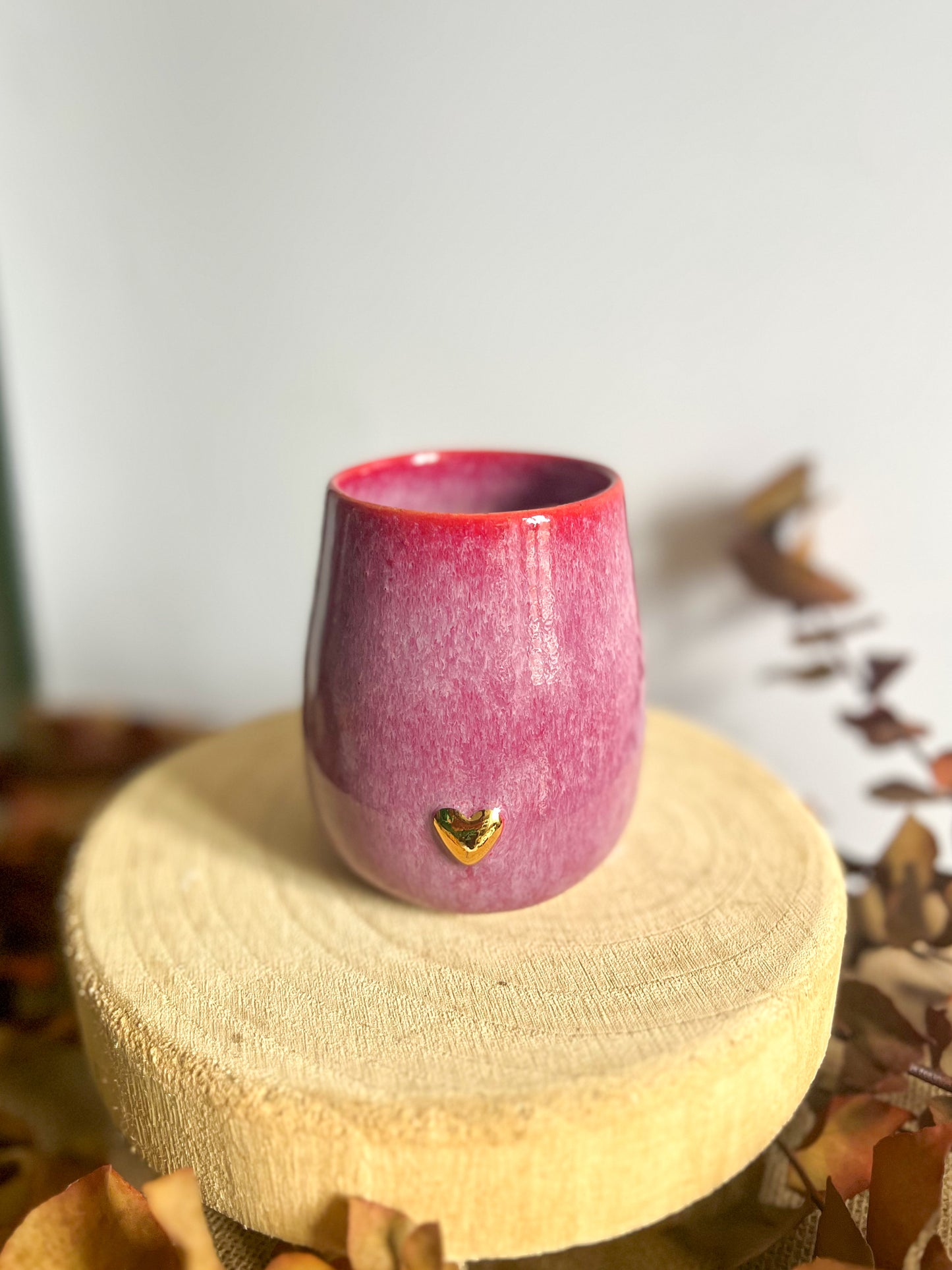 Tasse « cœur doré » 💛