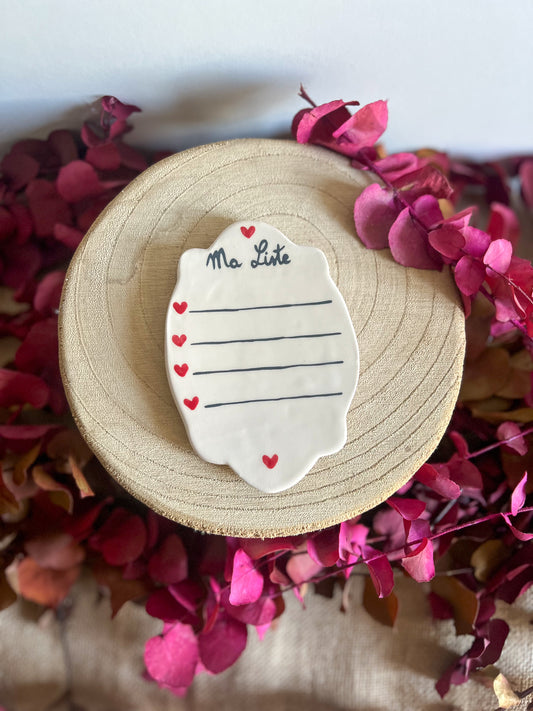 Ma Liste aimantée ♥️