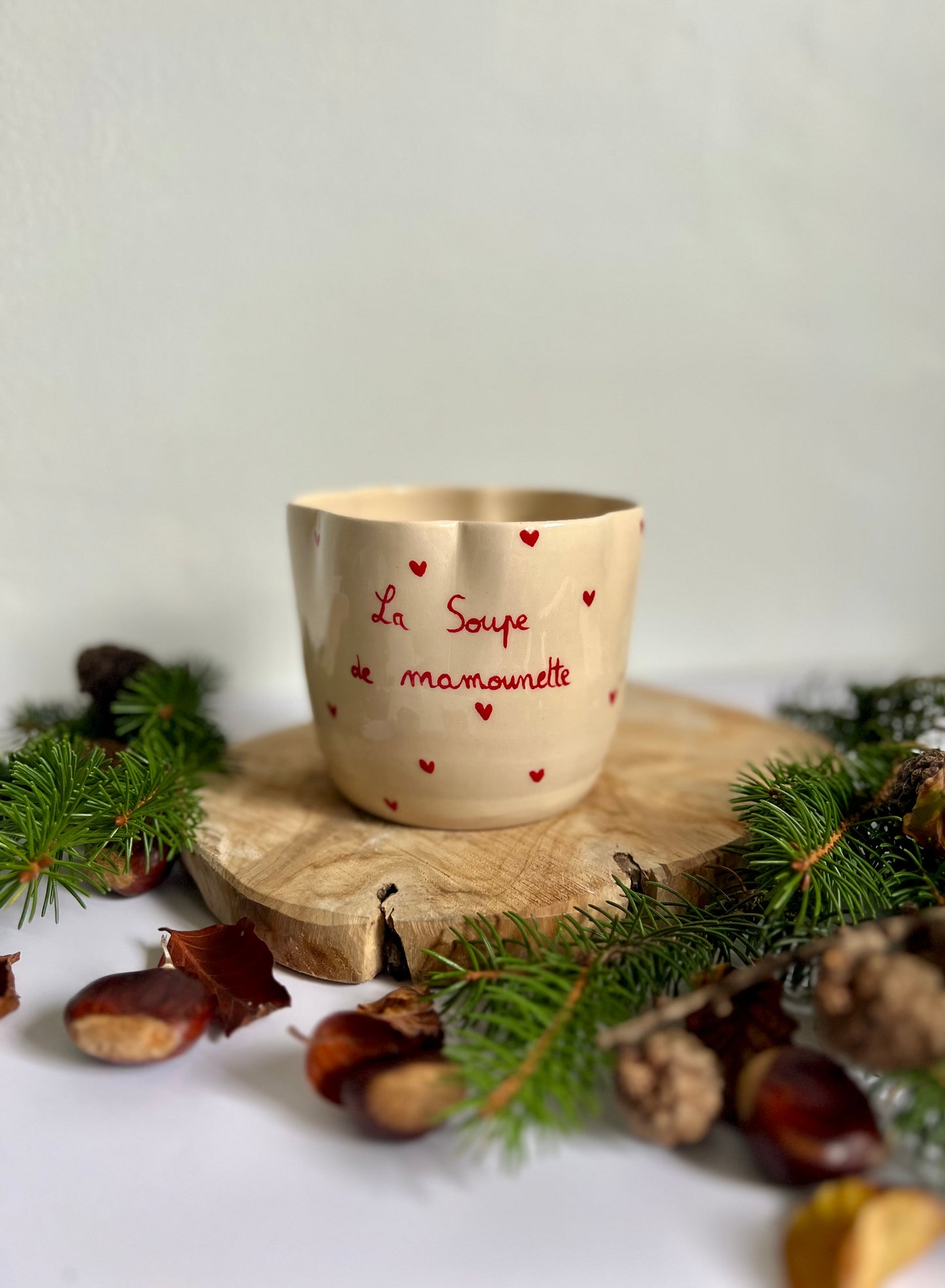 Grand bol à soupe Personnalisable