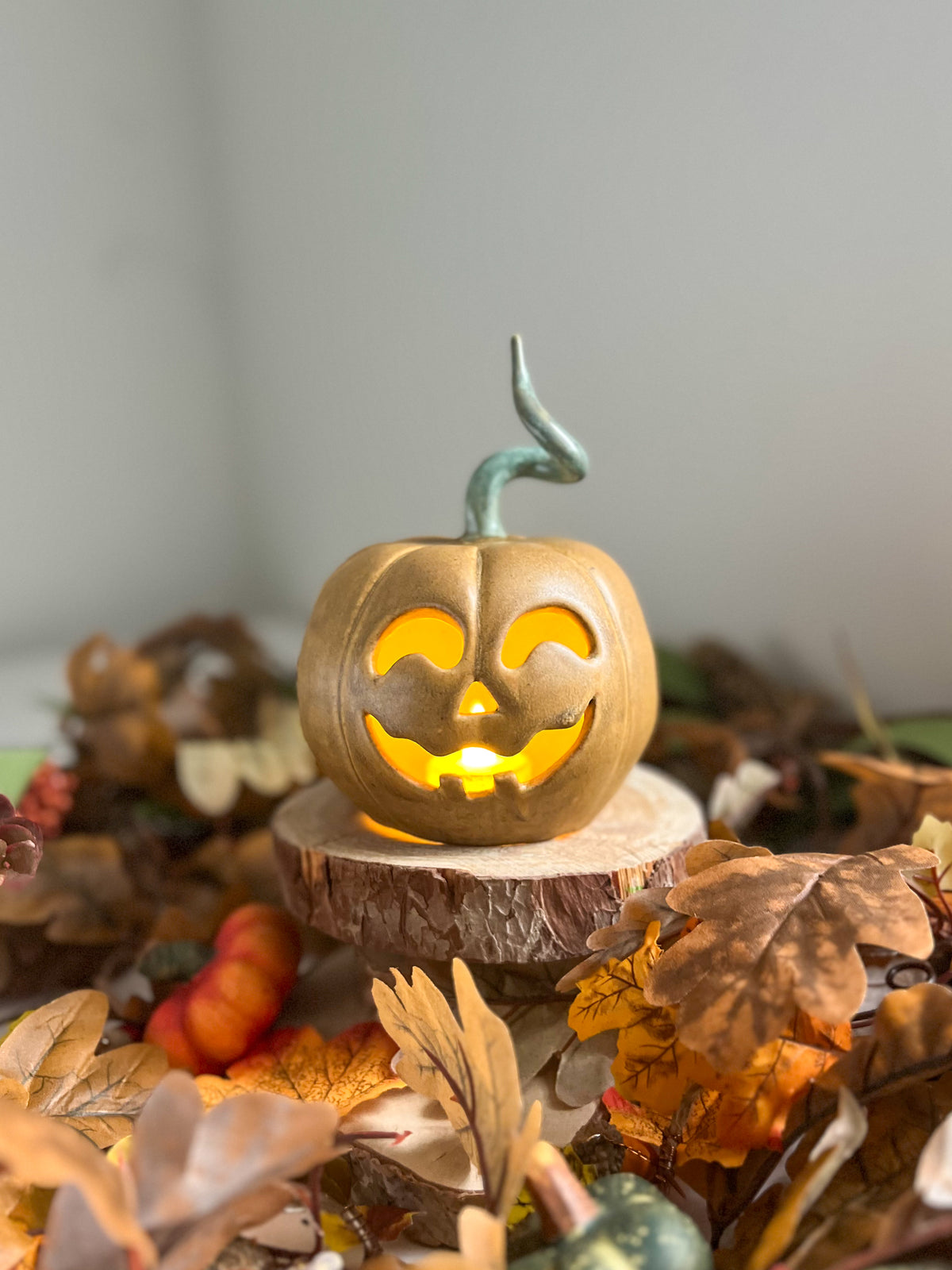 Photophore Citrouille 🎃 (grand)
