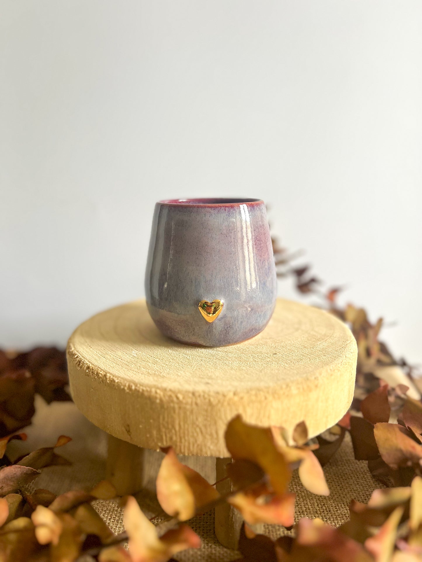 Tasse « cœur doré » 💜