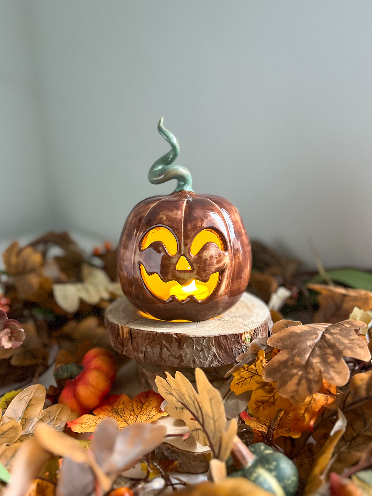 Photophore Citrouille 🎃 (grand)