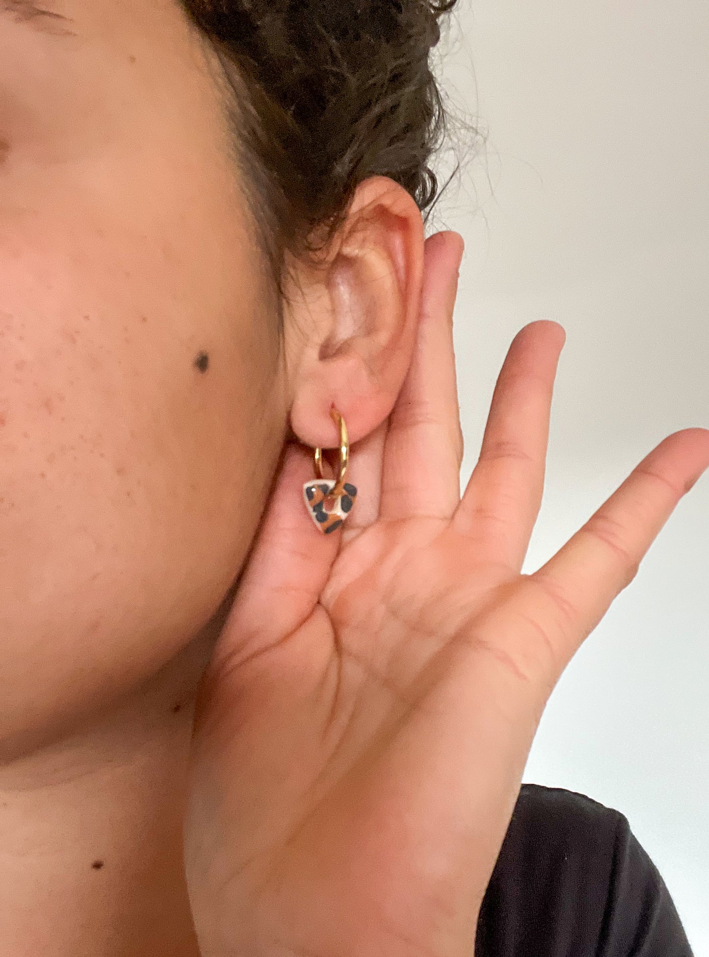 Petites boucles triangles 🐆