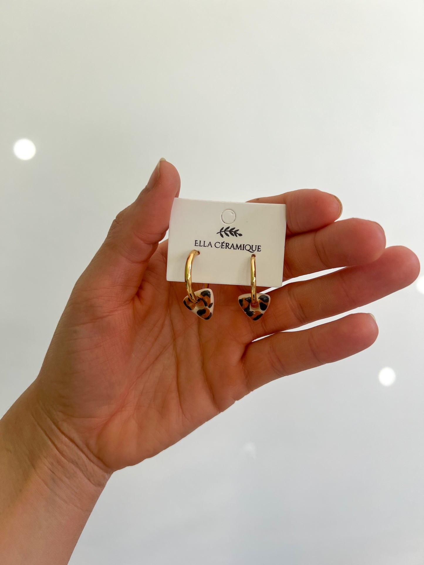 Petites boucles triangles 🐆