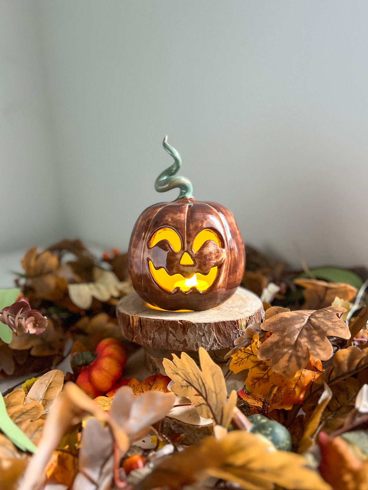 Photophore Citrouille 🎃 (grand)