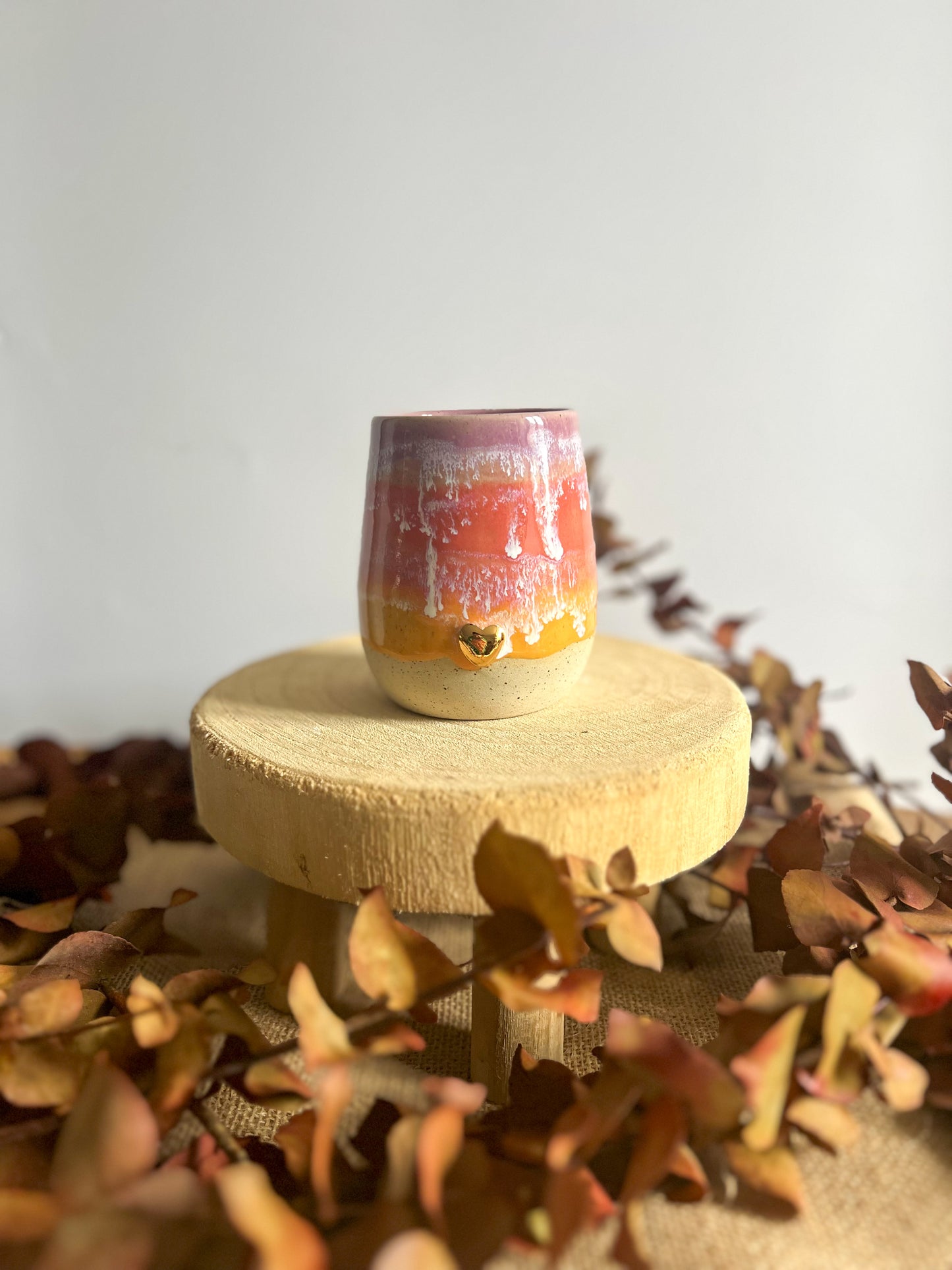 Tasse « cœur doré » 🧡