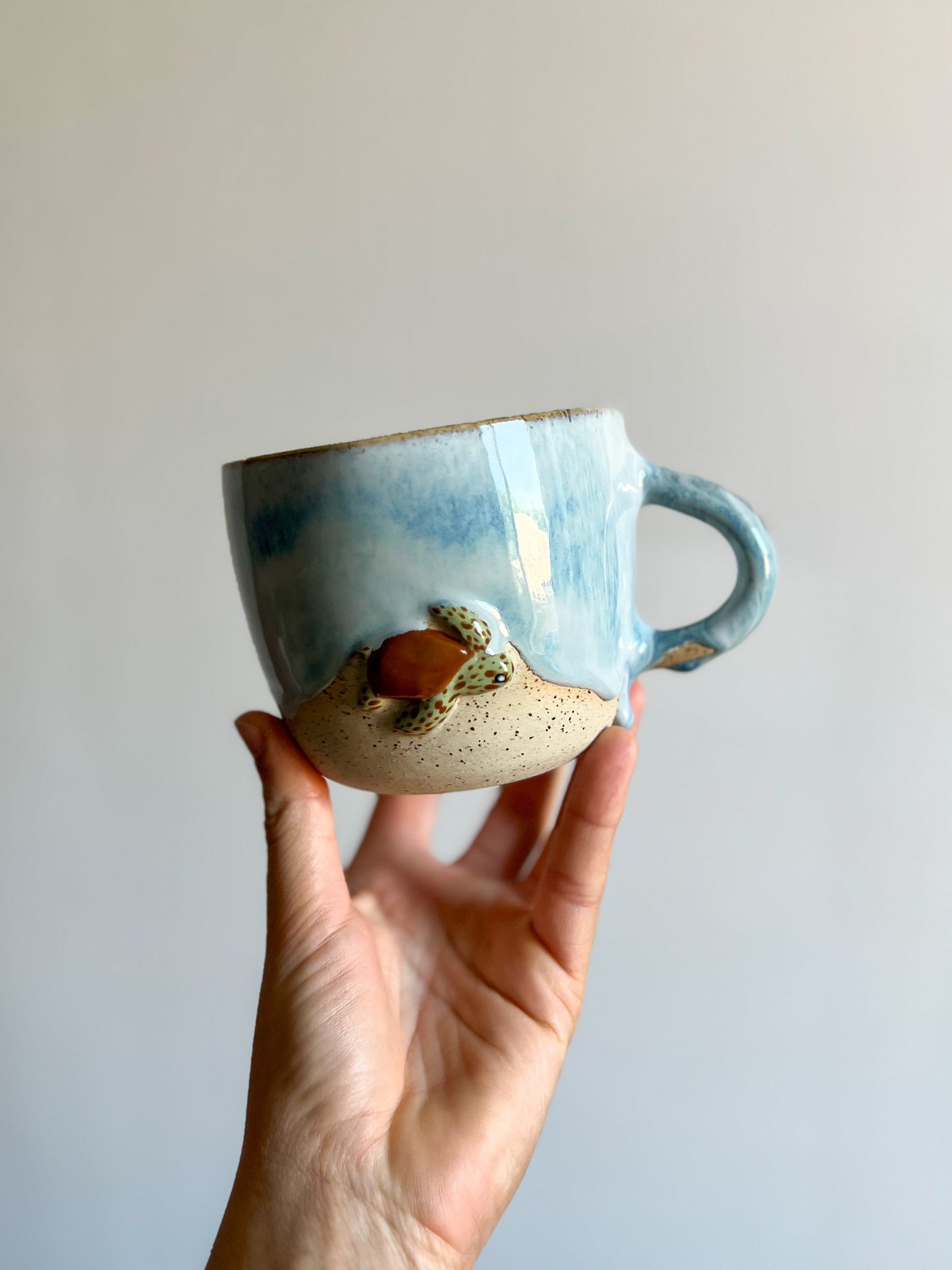 Mug forme cœur Tortue 🐢
