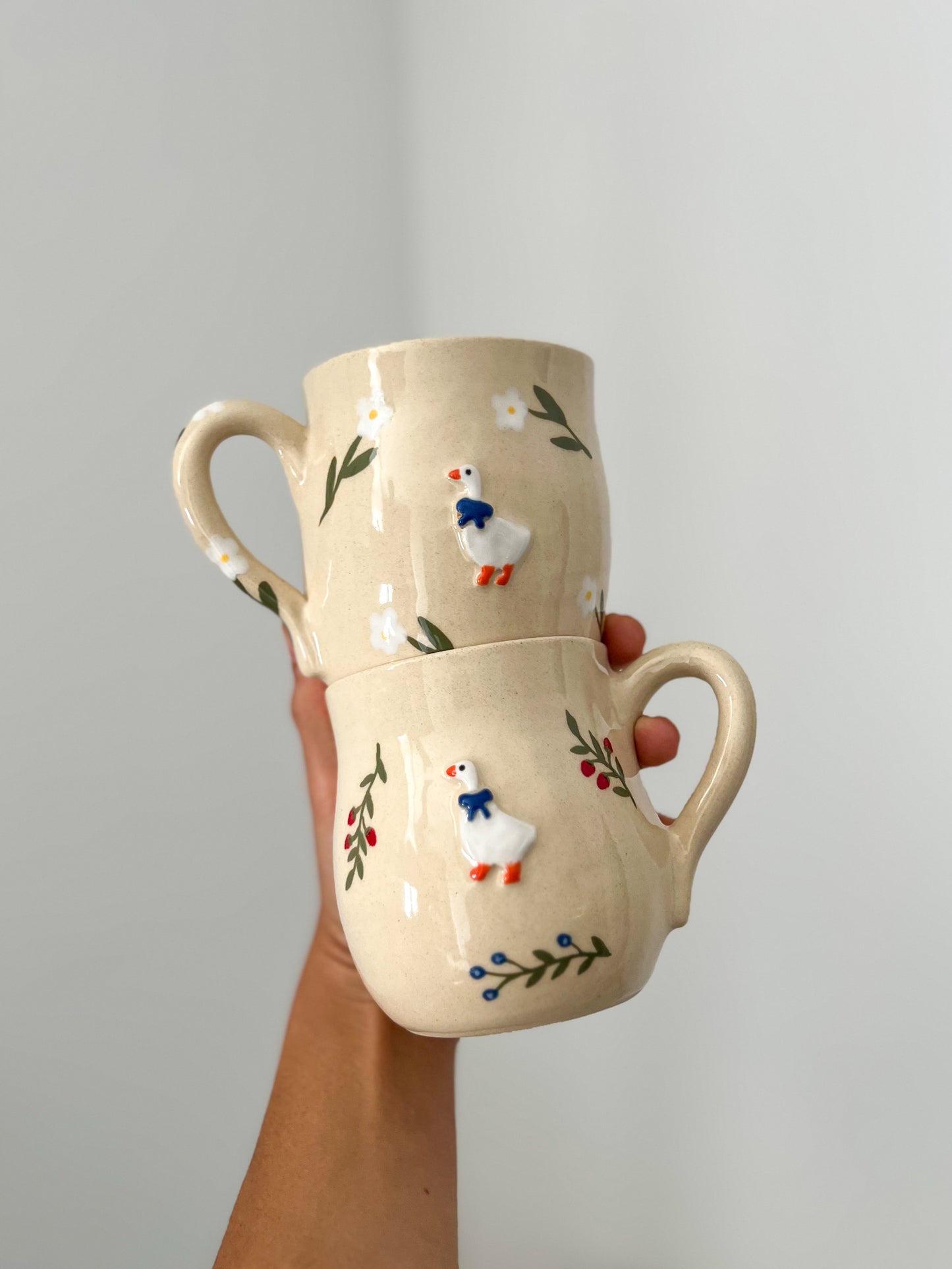 Mug « Cottage fleuri » 🪿