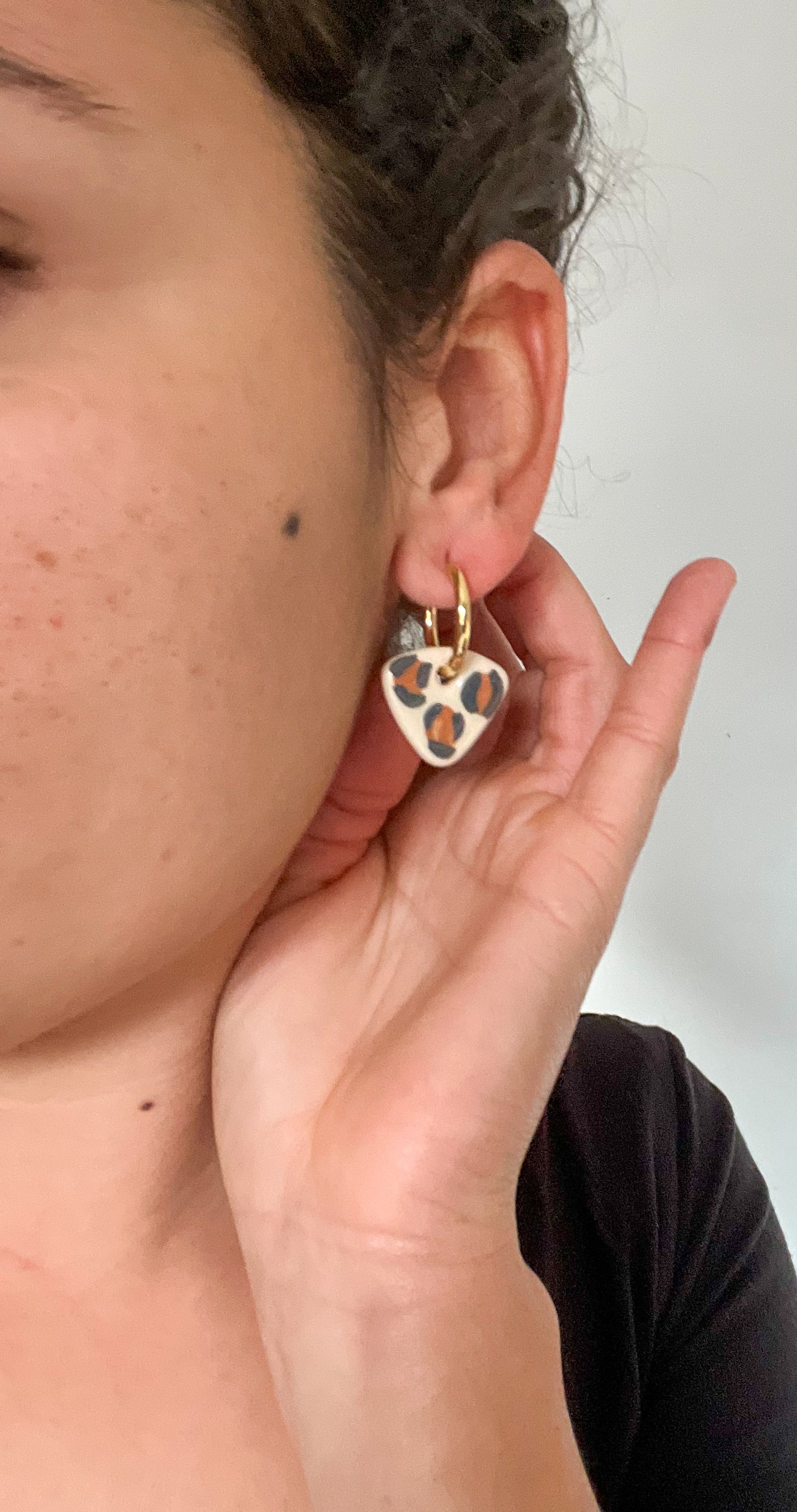 Boucles triangles 🐆