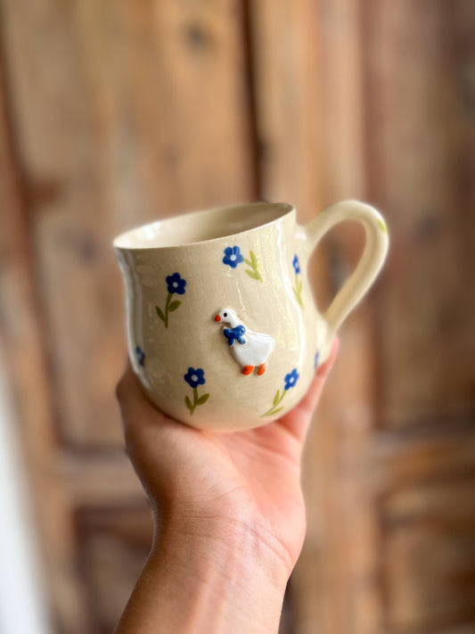 Mug « Cottage Fleuri » 🪿