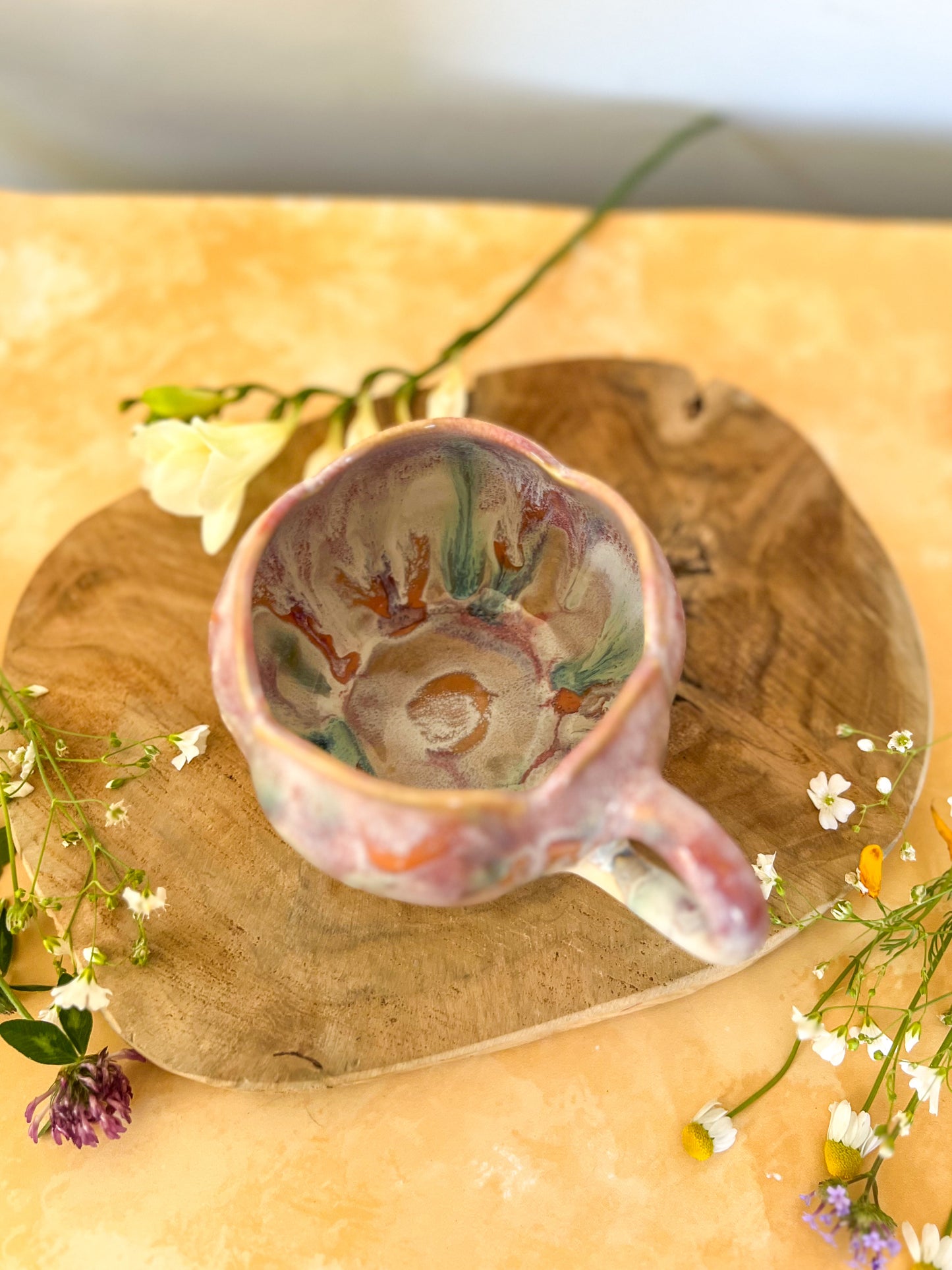 Mug Coup de Fleur 🌈
