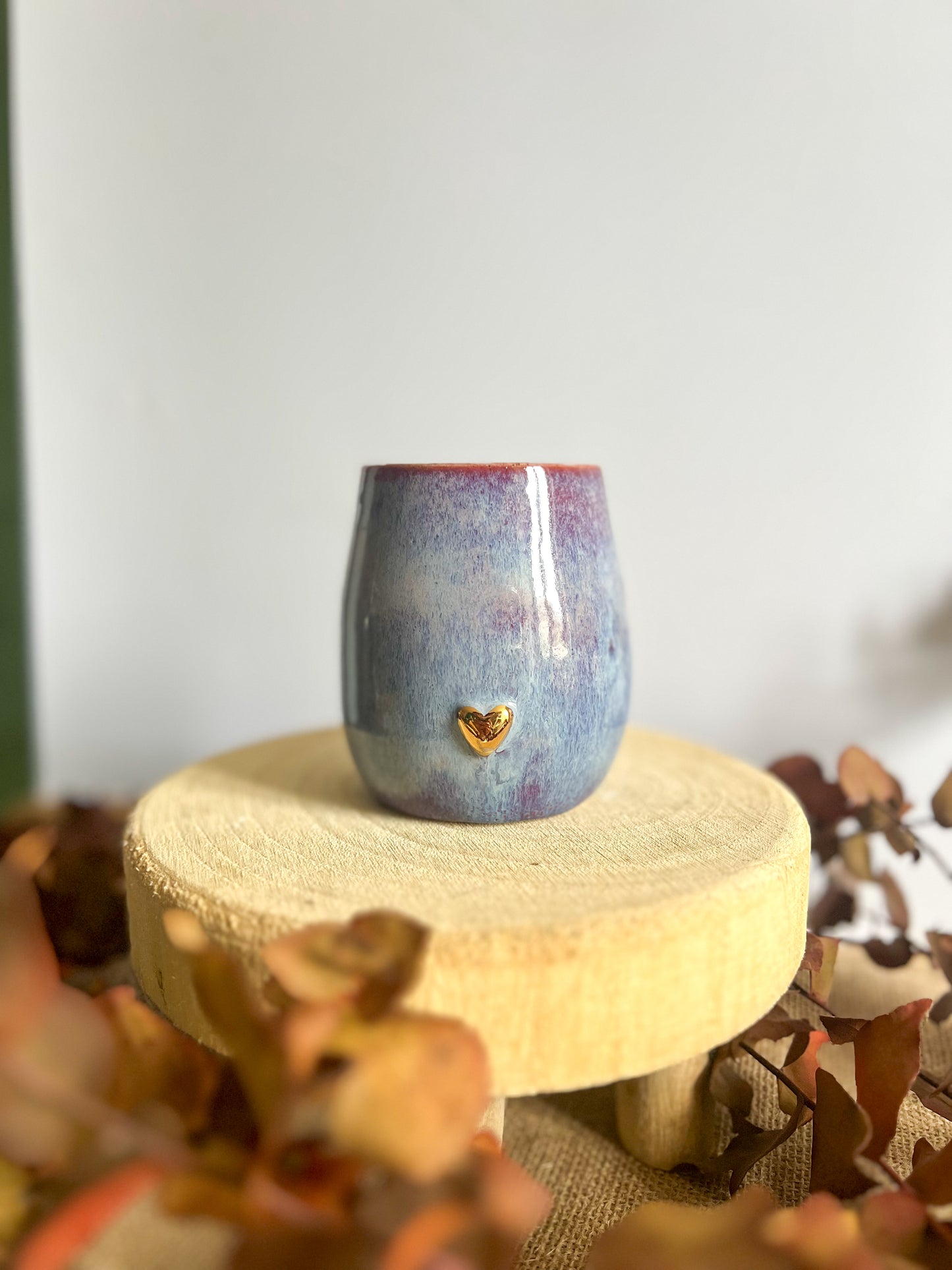 Tasse « cœur doré » 💜