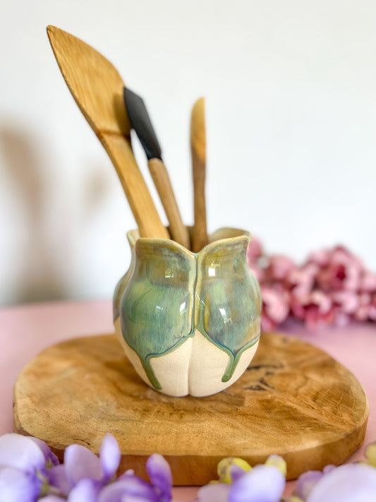 Pot à ustensiles/Petit Vase 🍃
