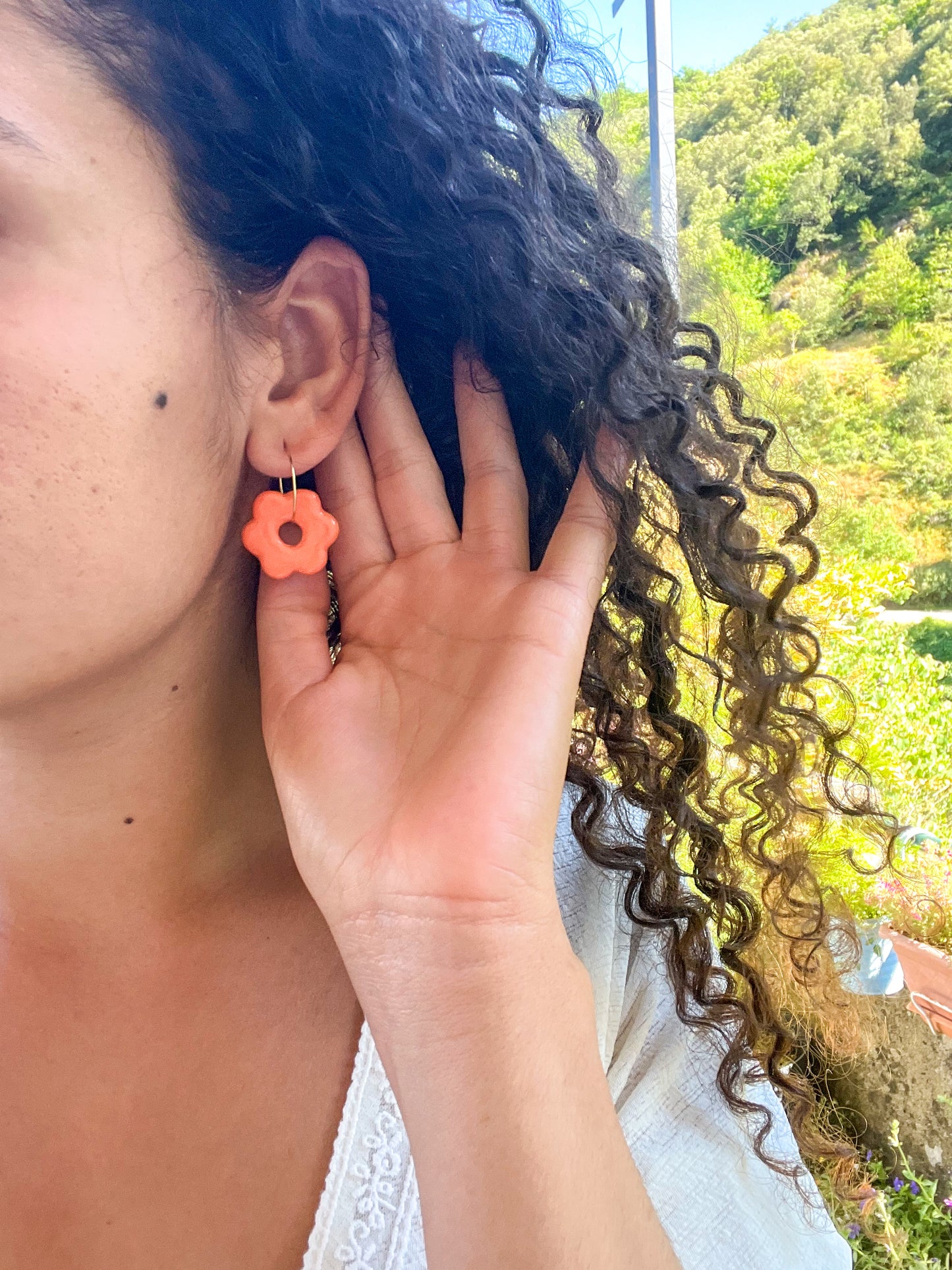 Créole fleurie Orange 🧡