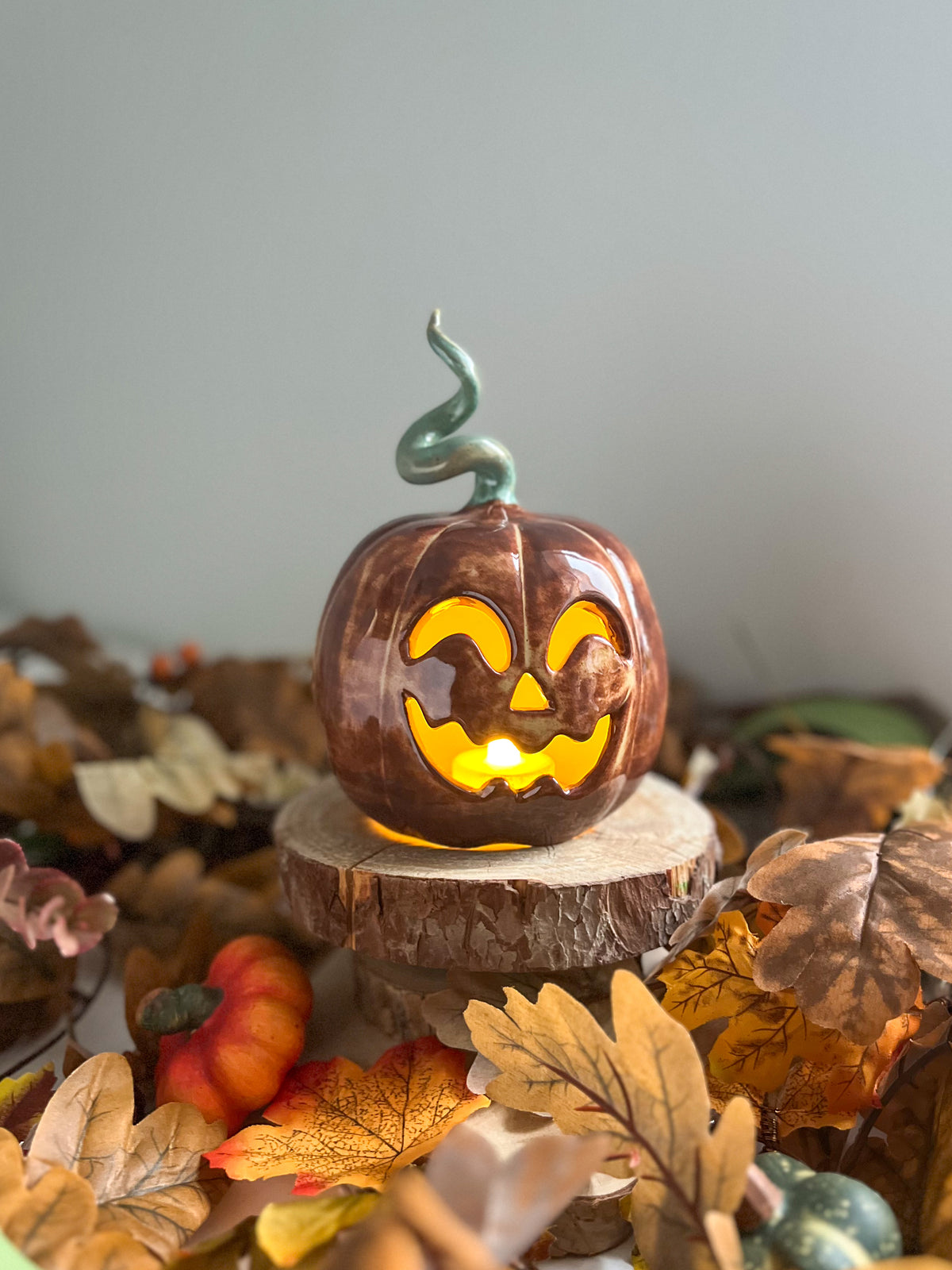 Photophore Citrouille 🎃 (grand)