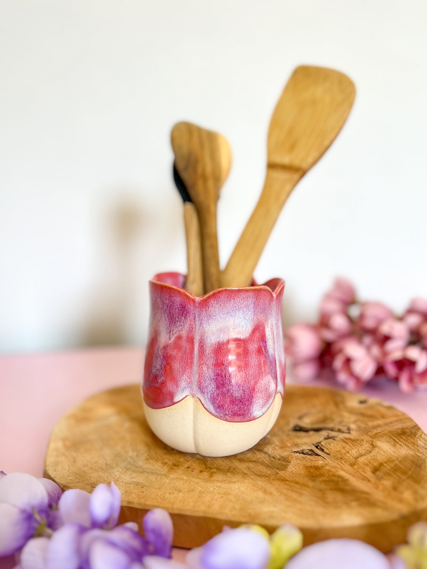 Pot à ustensiles 🌸