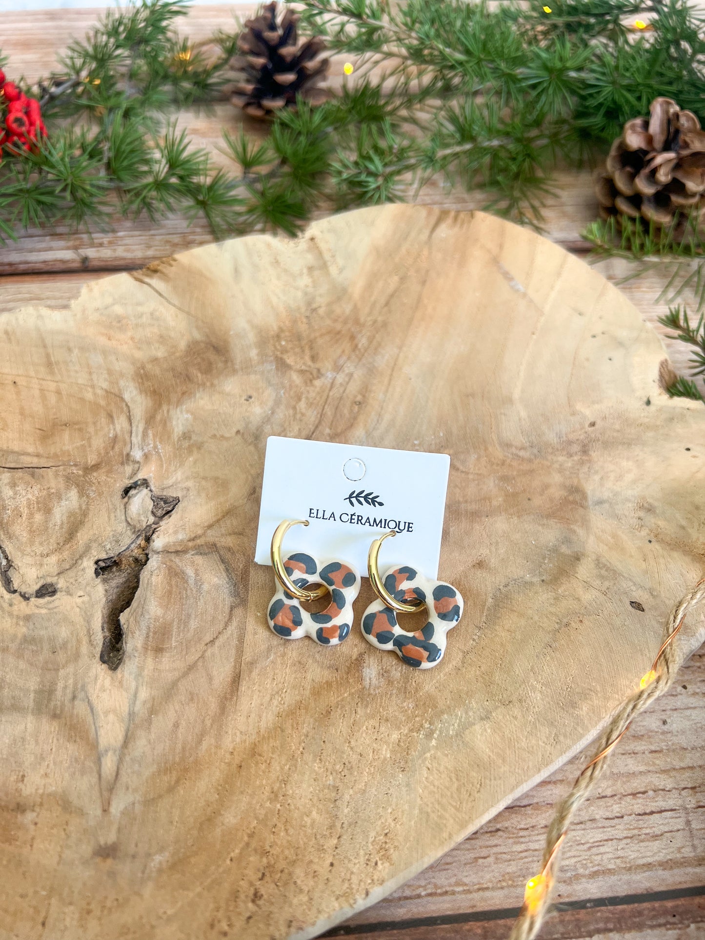 Boucles trèfle 🐆