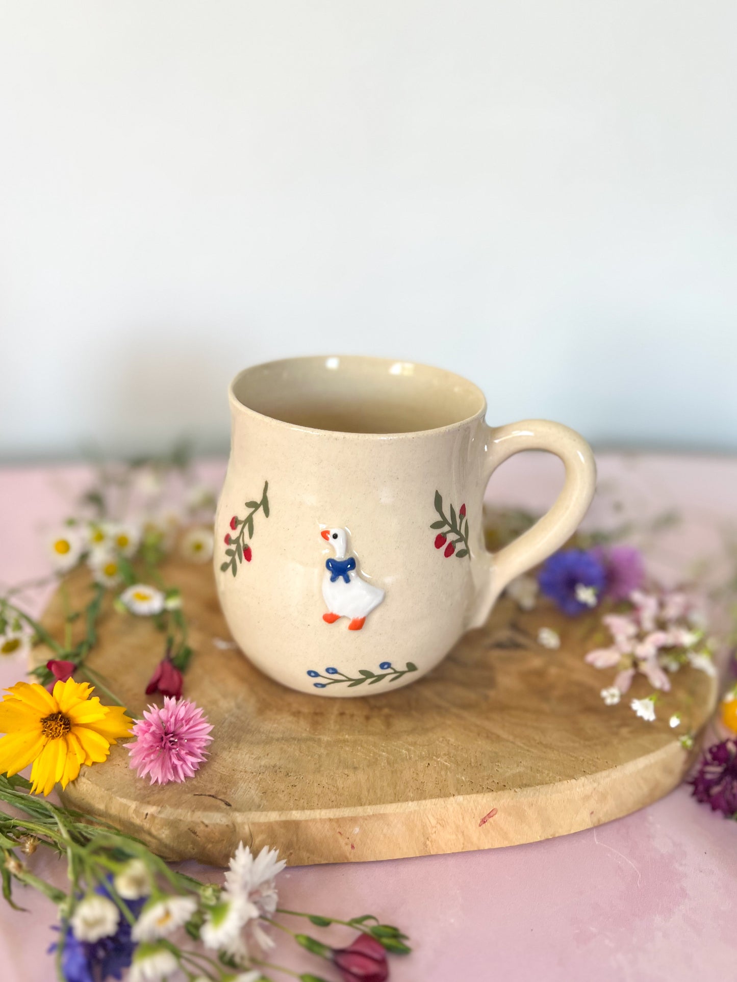 Mug « Cottage fleuri » 🍓