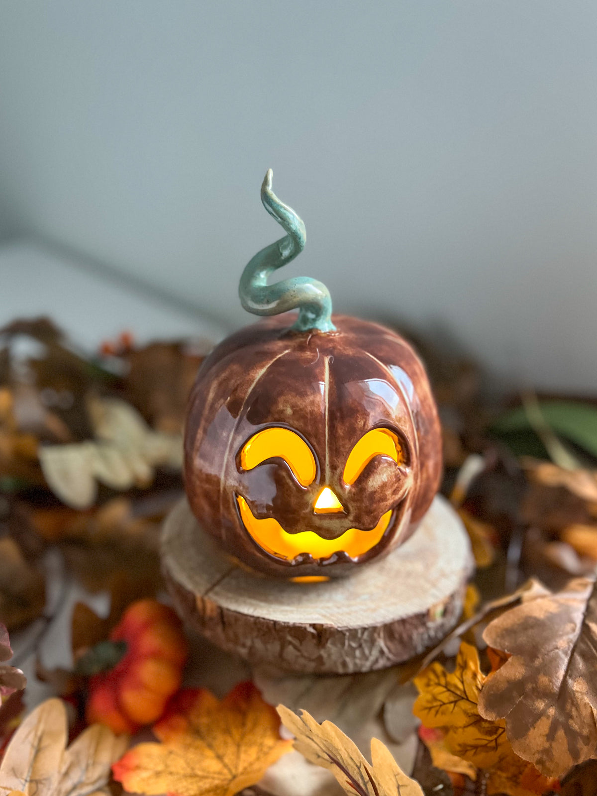 Photophore Citrouille 🎃 (grand)