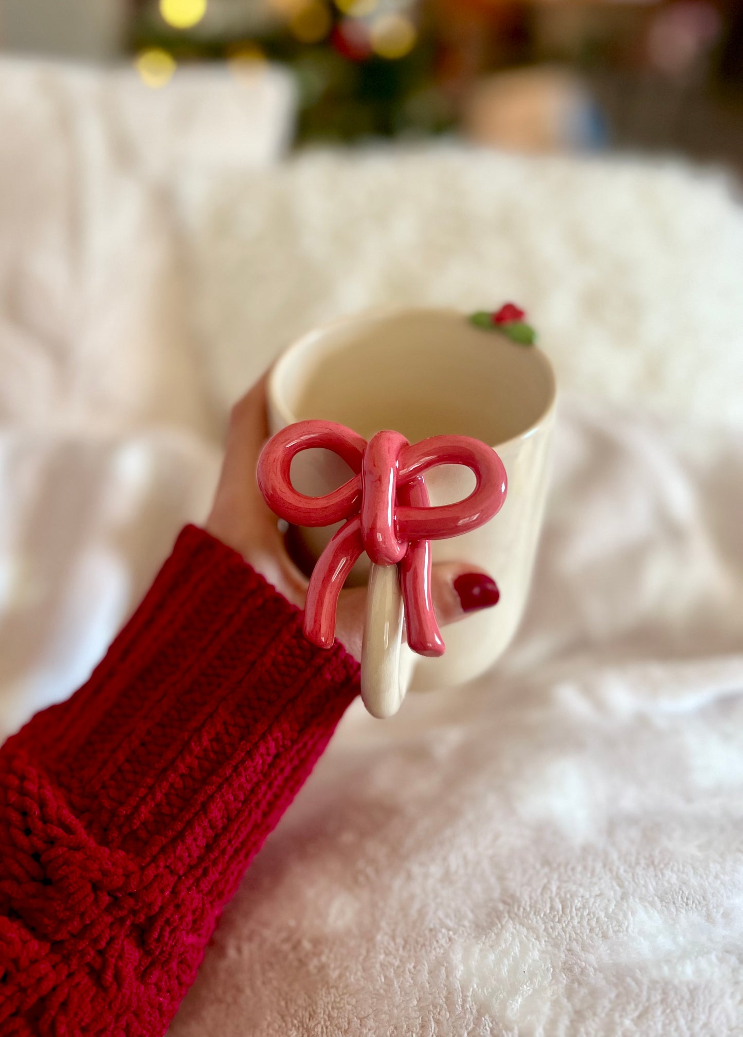 Tasse Noeud/Houx 🎀