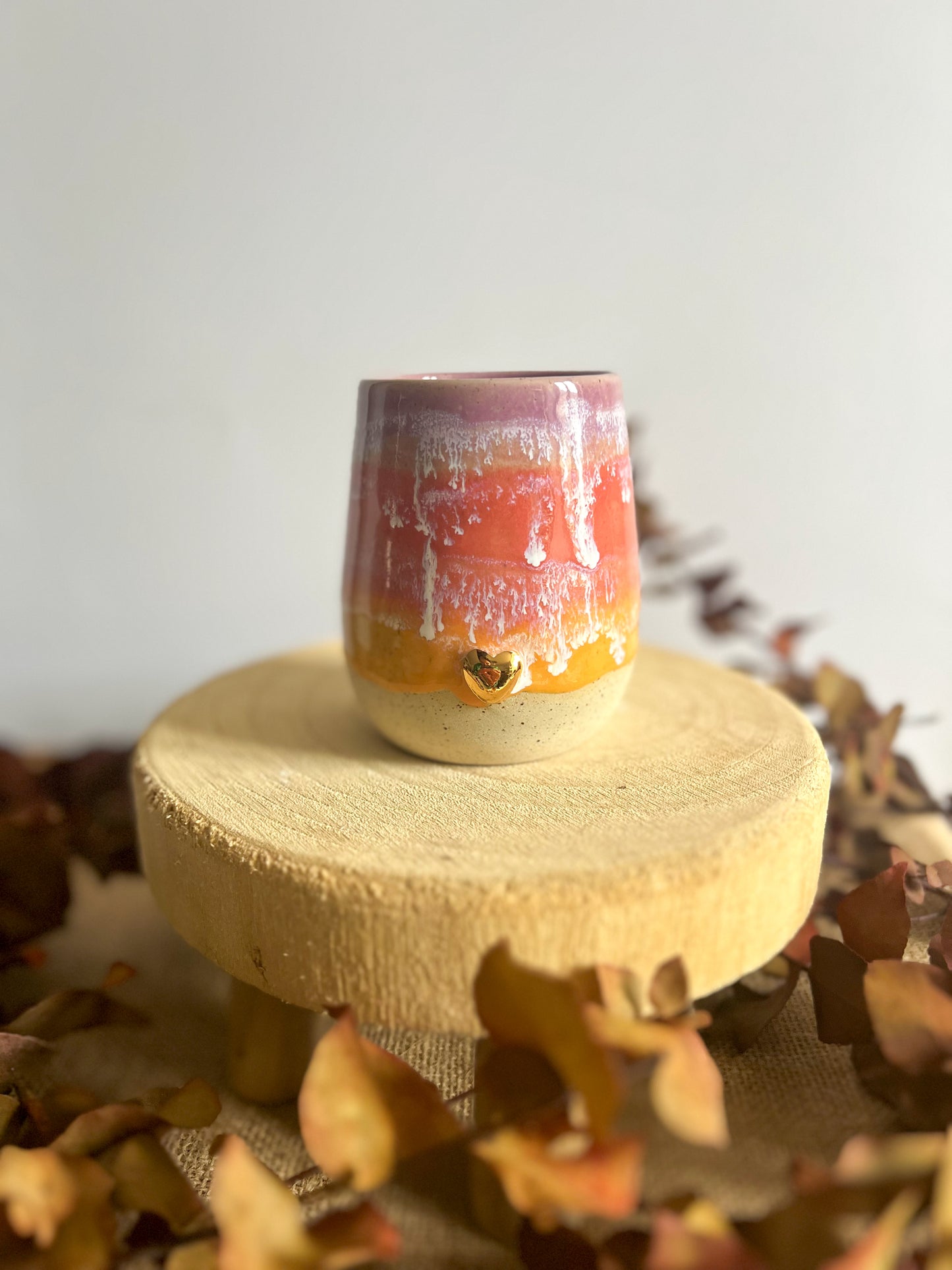 Tasse « cœur doré » 🧡