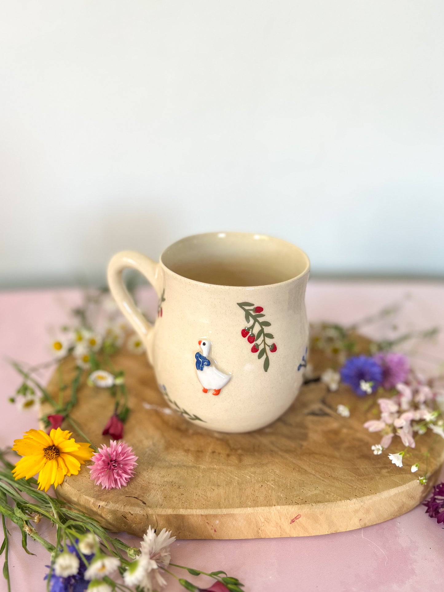 Mug « Cottage fleuri » 🍓
