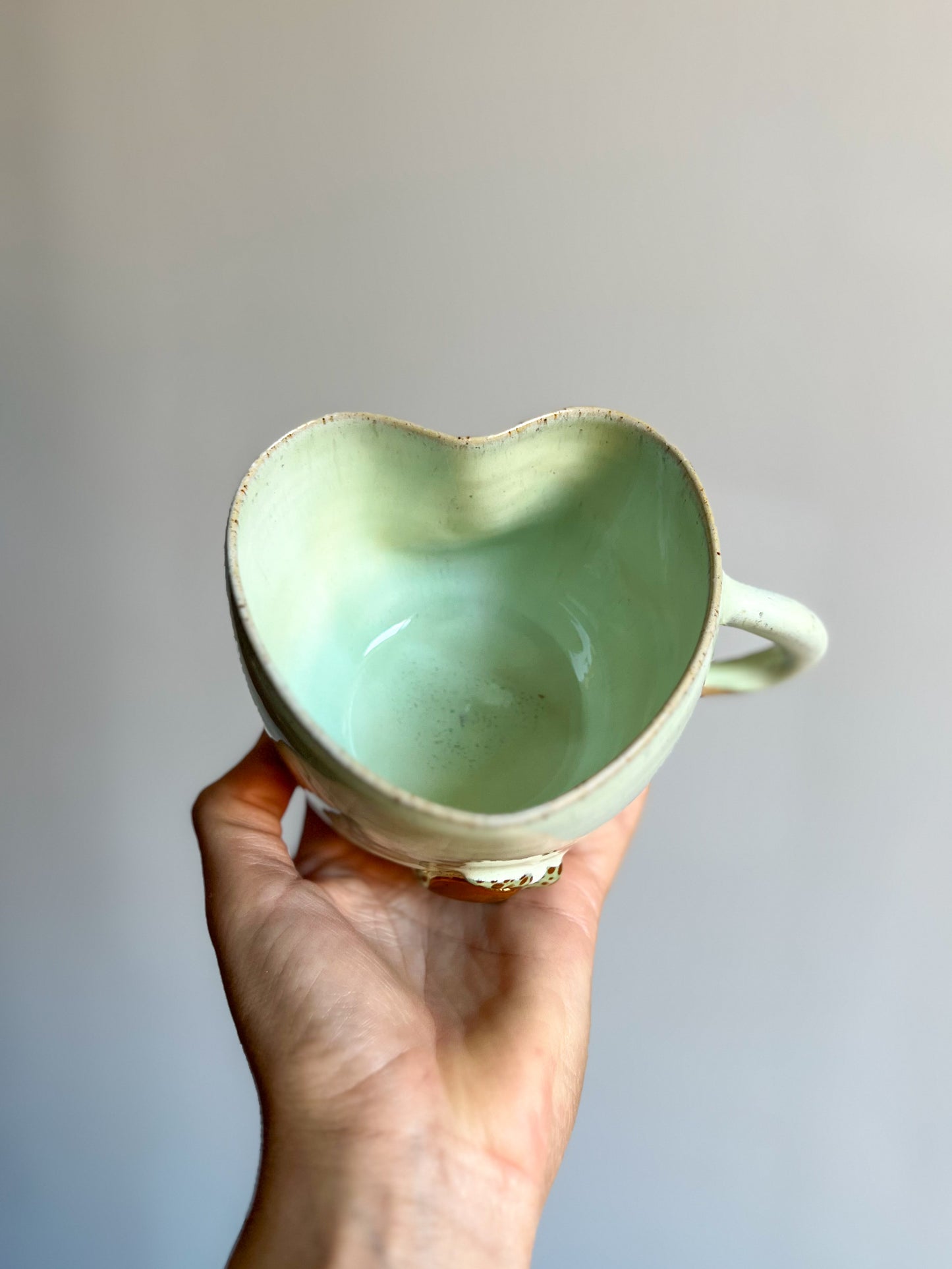Tasse forme cœur tortue 🐢