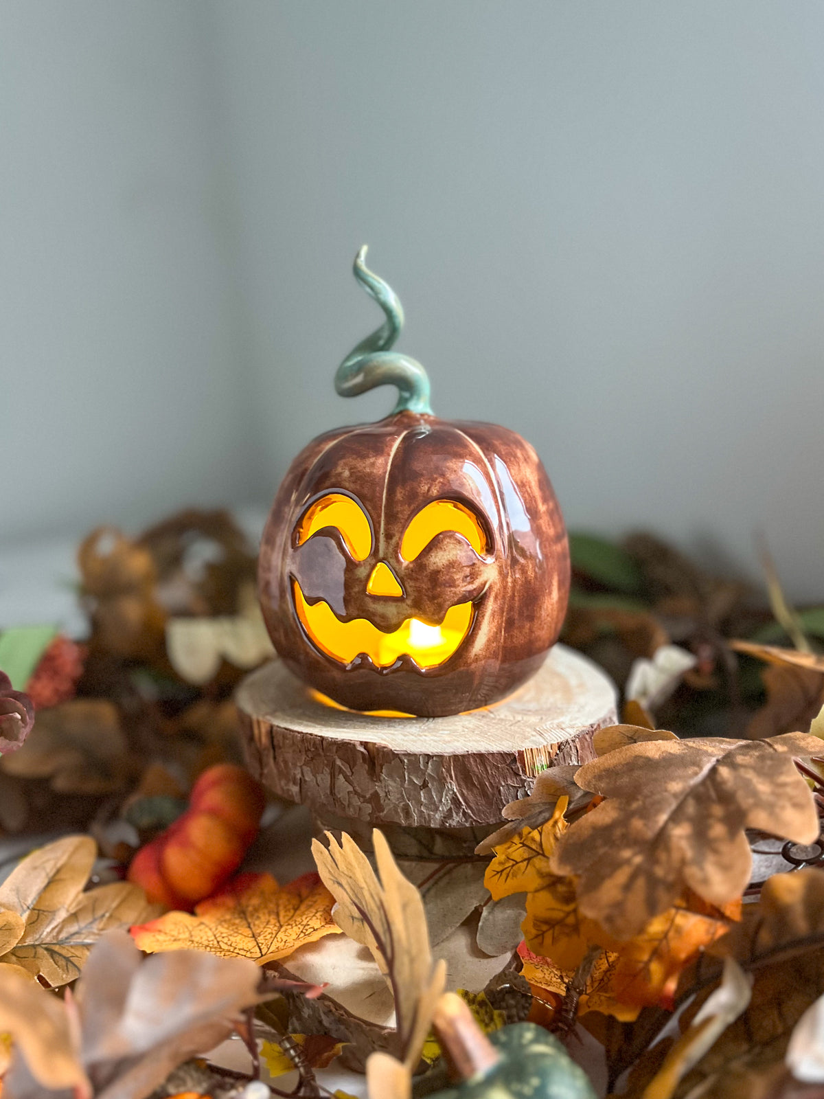 Photophore Citrouille 🎃 (grand)
