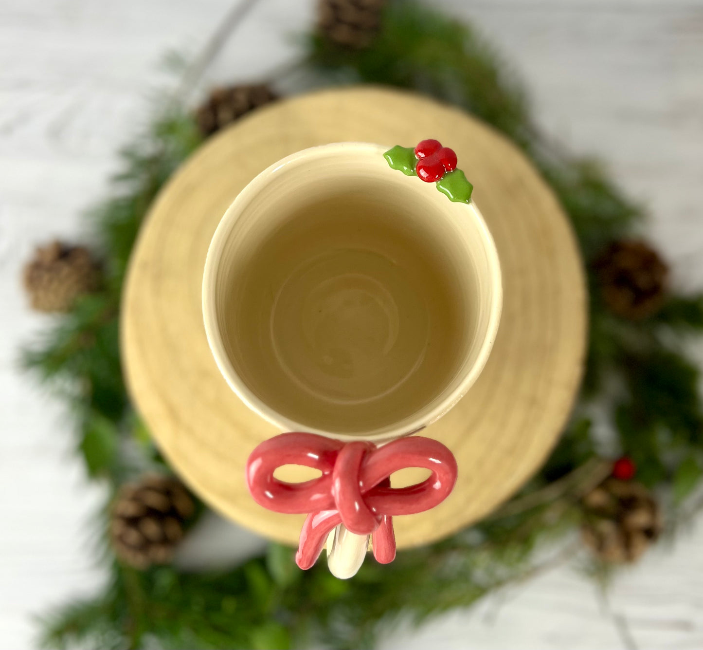 Tasse Noeud/Houx 🎀